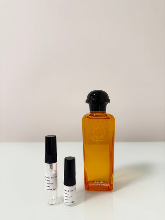 Hermès Eau de Mandarine Ambrée Decant