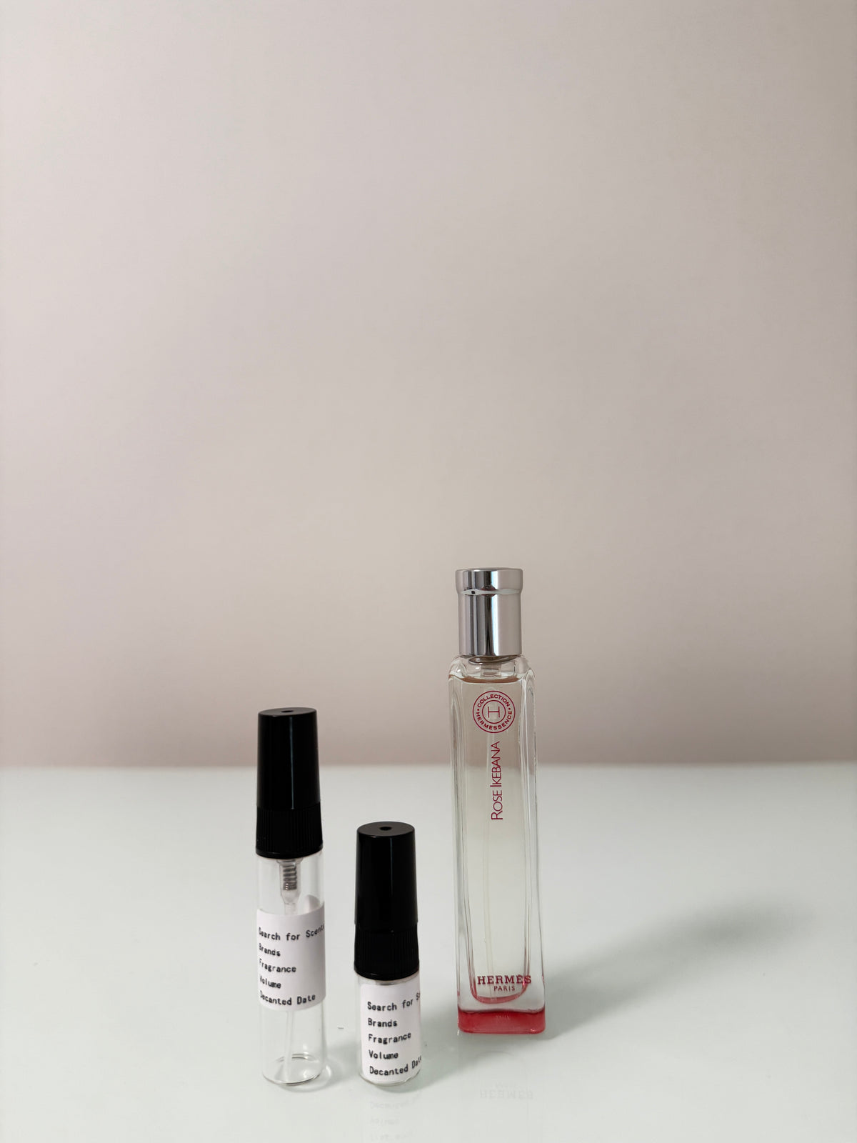 Hermès Rose Ikebana Decant